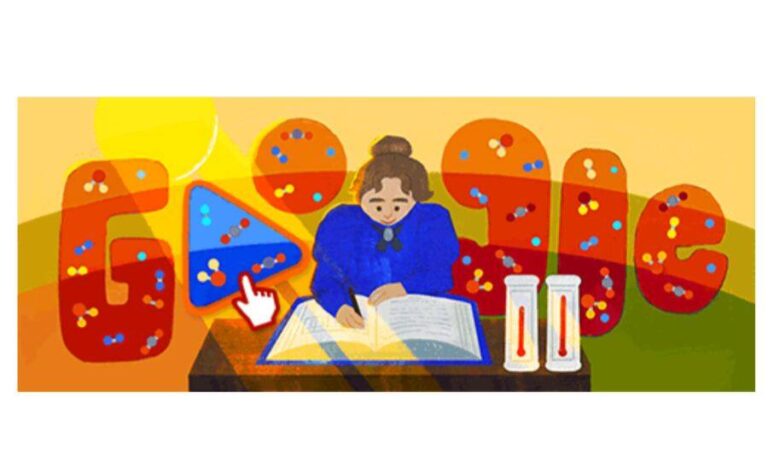 Google डूडल: पुरुष वैज्ञानिकों द्वारा भेदभाव का सामना करने के बाद भी वह न केवल 'ग्रीनहाउस प्रभाव' की खोज करने वाली पहली व्यक्ति बनीं, बल्कि महिलाओं के अधिकारों के लिए भी लड़ीं।