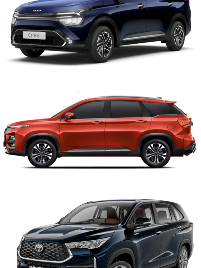 Upcoming 7 seater Cars